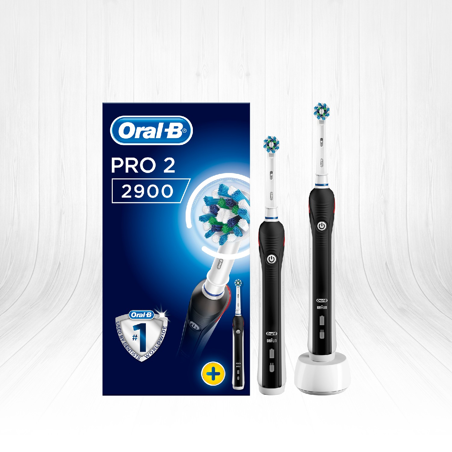 OralB Pro Şarj Edilebilir Diş Fırçası Siyah &#;li Avantaj Paketi